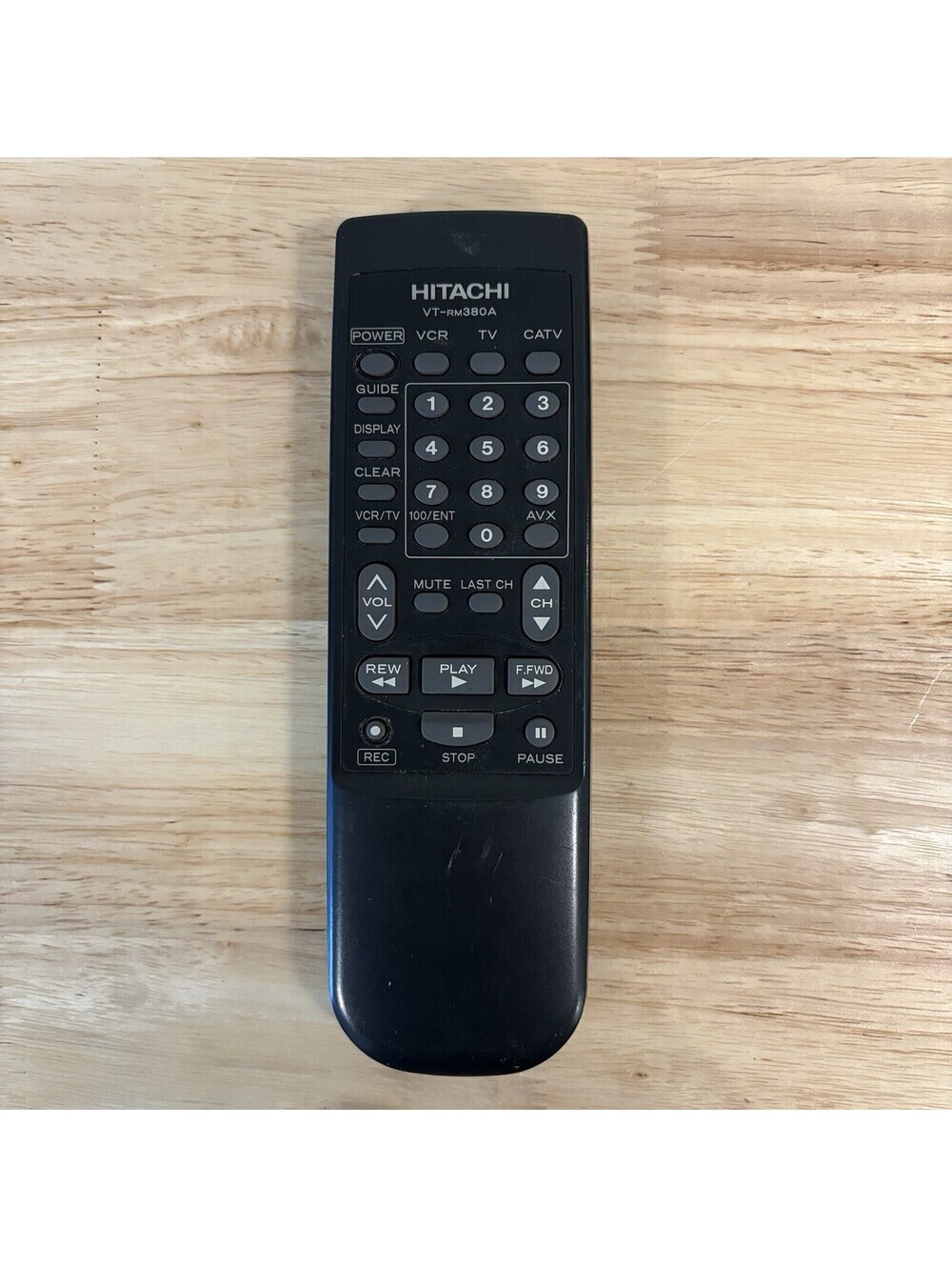 Hitachi Remote VT-RM380A OEM Original Tested VT-FX621A, VT-M270